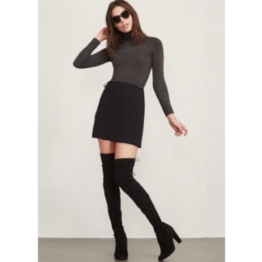 Reformation Clifton Wrap Skirt